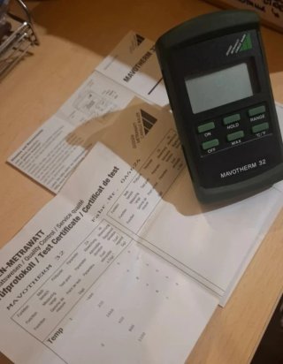 MAVOTHERM 32 calibrador de temperatura