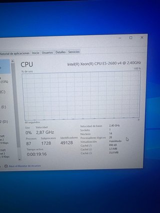 Intel Xeon E5-2680 v4 14 núcleos + placa compatibl