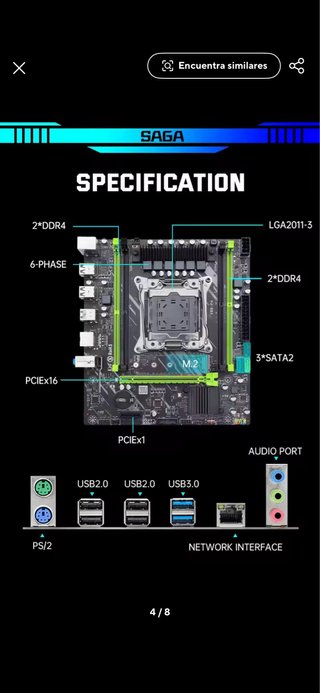 Intel Xeon E5-2680 v4 14 núcleos + placa compatibl