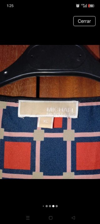Vestido Michael Kors estampado