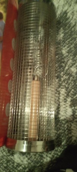 Cesta Barbacoa Giratoria Nueva