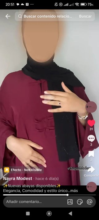 Hijab Nayra Modest Elegante y Abayats