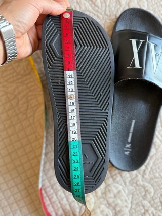 Chanclas Armani Exchange Talla 40