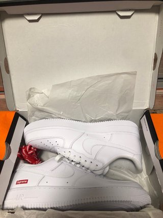 Nike Air Force 1 Supreme Blancas