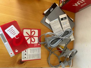 Nintendo Wii Mini + Mario Kart - Funzionante