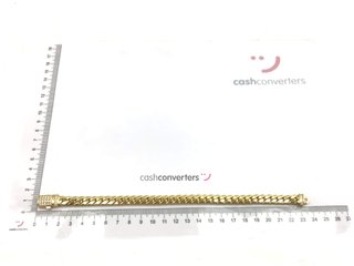 pulsera oro 18k con piedra con circonita