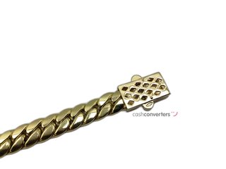 pulsera oro 18k con piedra con circonita