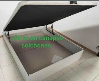 Canapé abatible blanco