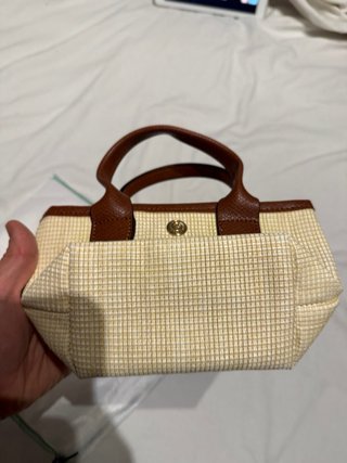 Bolso Longchamp Le Pliage Le Panier Marrón XS