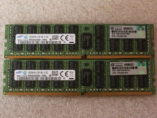 2x16GB DDR4 RAM Samsung