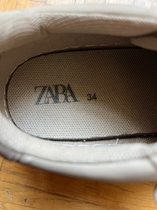 Zapatos niño Zara beige