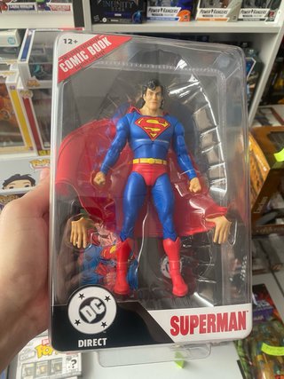 Figura Superman DC Comics 18 cm + Cómic
