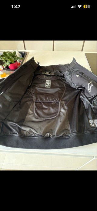 Chaqueta Moto Alpinestars Negra