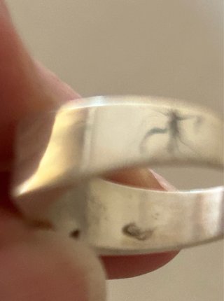 Anillo Plata Iniciales NC