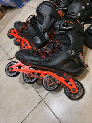 Patines Oxelo + protecciones completas (Talla 46)