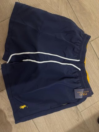 Bañador Ralph Lauren Azul y Amarillo