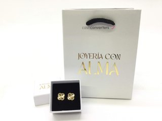 pendientes oro 18k