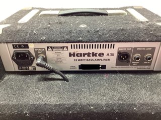 amplificador bajo hartke a35