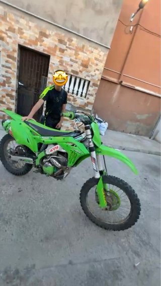 Kawasaki KX250F 4t Verde