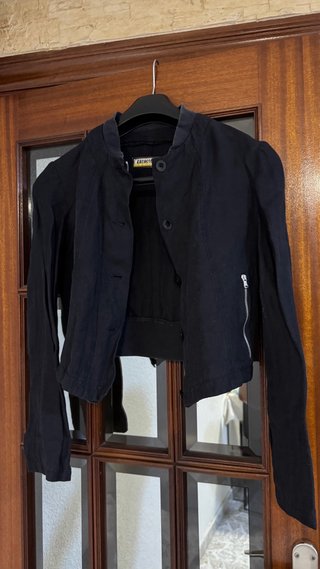 Chaqueta Tafetán Mujer T40 Negra