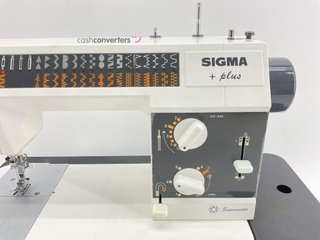 maquina coser sigma plus supermatic