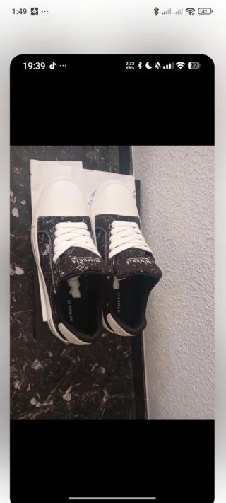 Zapatillas Numeris Negras y Blancas Talla 44