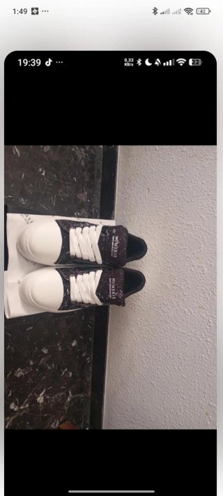 Zapatillas Numeris Negras y Blancas Talla 44