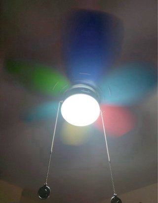 Ventilatore per bambini multicolore