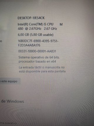 Portátil HP Pavilion g6 Negro/Dorado