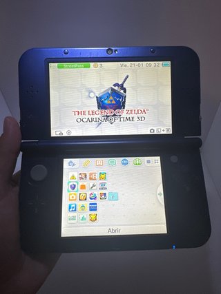 Juego Zelda ocarina of time 3D