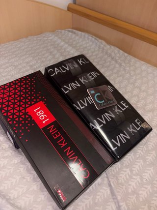 Calvin Klein Boxers M (3 unidades)