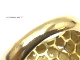 sello oro 18k con piedra con circonita