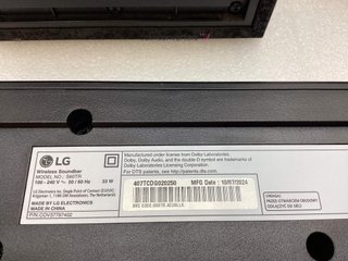 barra sonido lg s60tr