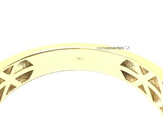 sello oro 18k con piedra con circonita