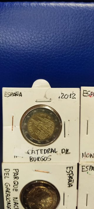 Lote 6 Monedas Conmemorativas, ECU Y Estuche