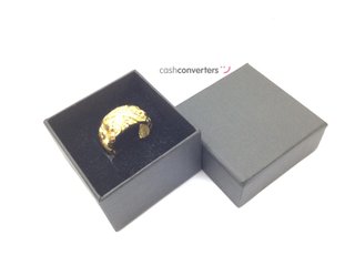 anillo oro 18k con piedra con circonita