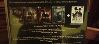 Sherlock DVD Temporadas 1-4 + Novia Abominable