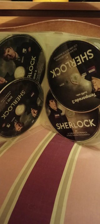 Sherlock DVD Temporadas 1-4 + Novia Abominable