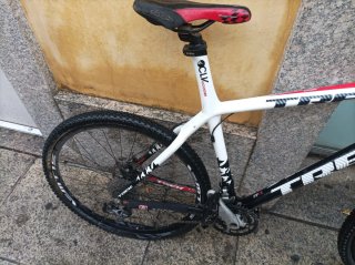 Bicicleta Trek carbón freno disco hidráulico