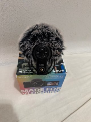 Sony ZV-E10 Cámara Vlog + Rode videomic Pro Shot