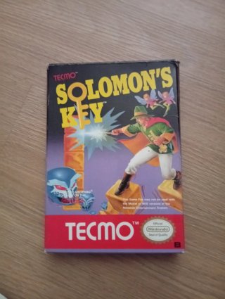 Solomon's Key Tecmo NES Caja Original