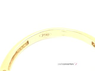 sortija oro 18k con piedra con circonita