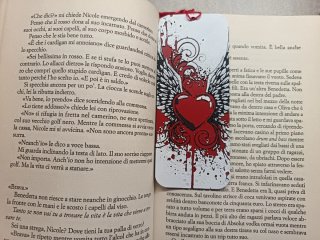 Segnalibro Cuore con Ali