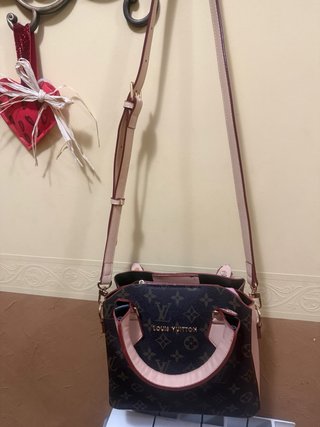 Bolso  Marrón y Beige