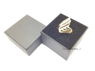 anillo oro 18k con piedra con circonita