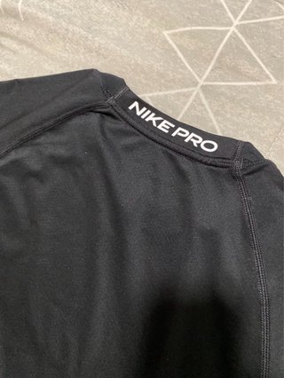 Camiseta Nike Pro Negra Hombre Talla S