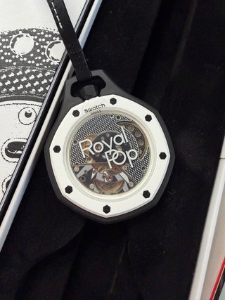 Reloj Audemars Piguet x Swatch Royal Pop Negro