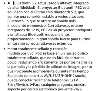 Proyector Wimius P62