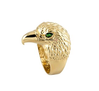 sello oro 18k con piedra t. 23 (20,06 mm)