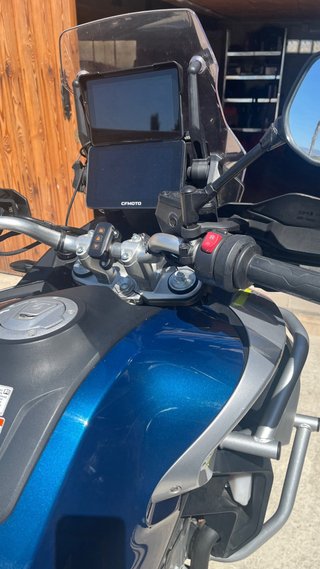 CFMoto 800MT Adventure Moto Azul/Plata